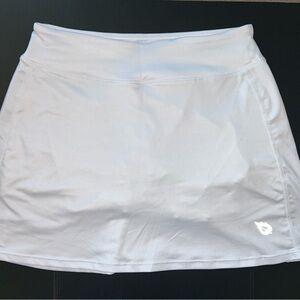 Baleaf Women's White Athletic Skirt Golf‎ Tennis Pickleball Size Medium